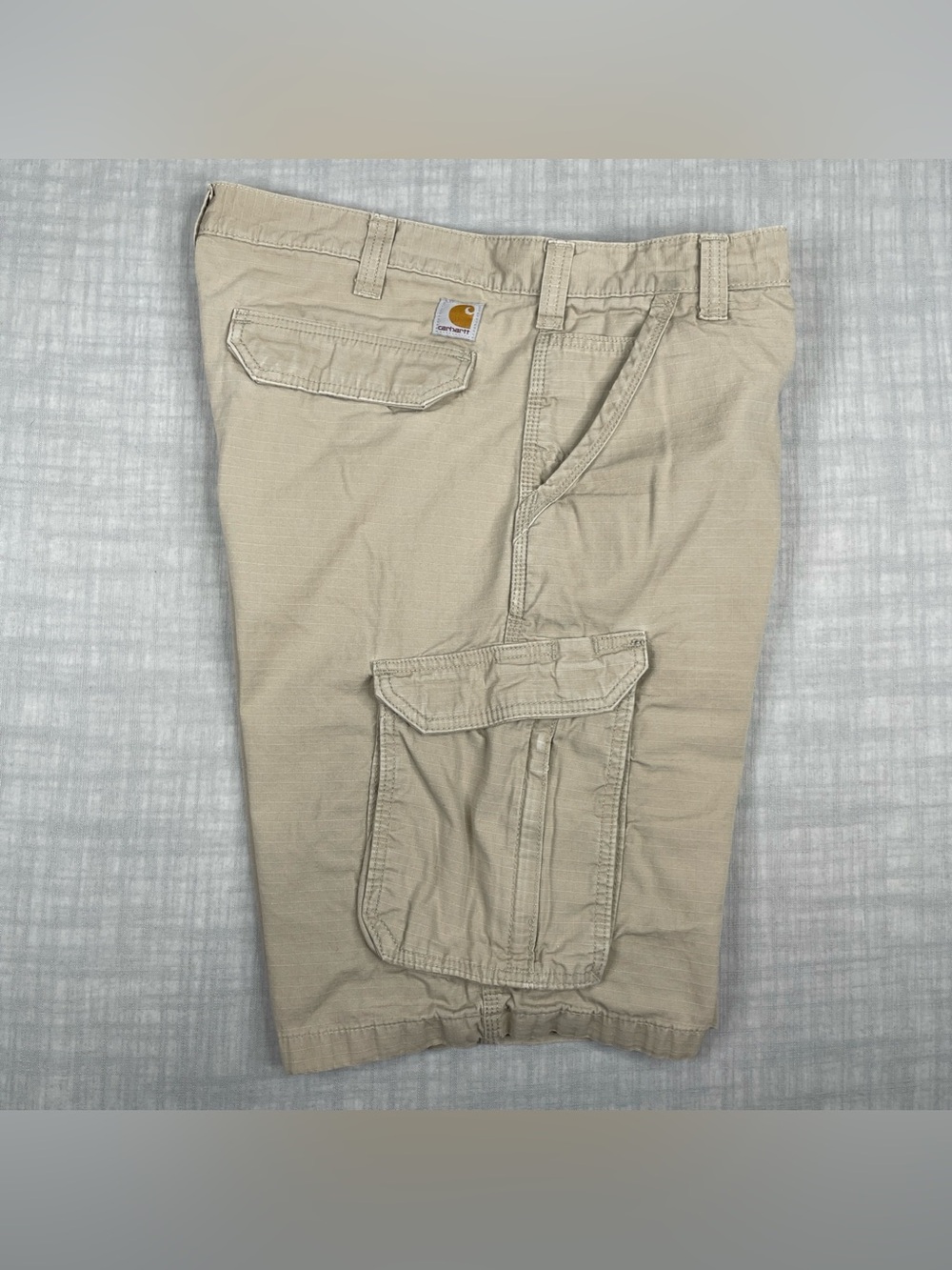 Carhartt Mens Sz 38 (Inseam 11") Force Tappen Cargo Shorts